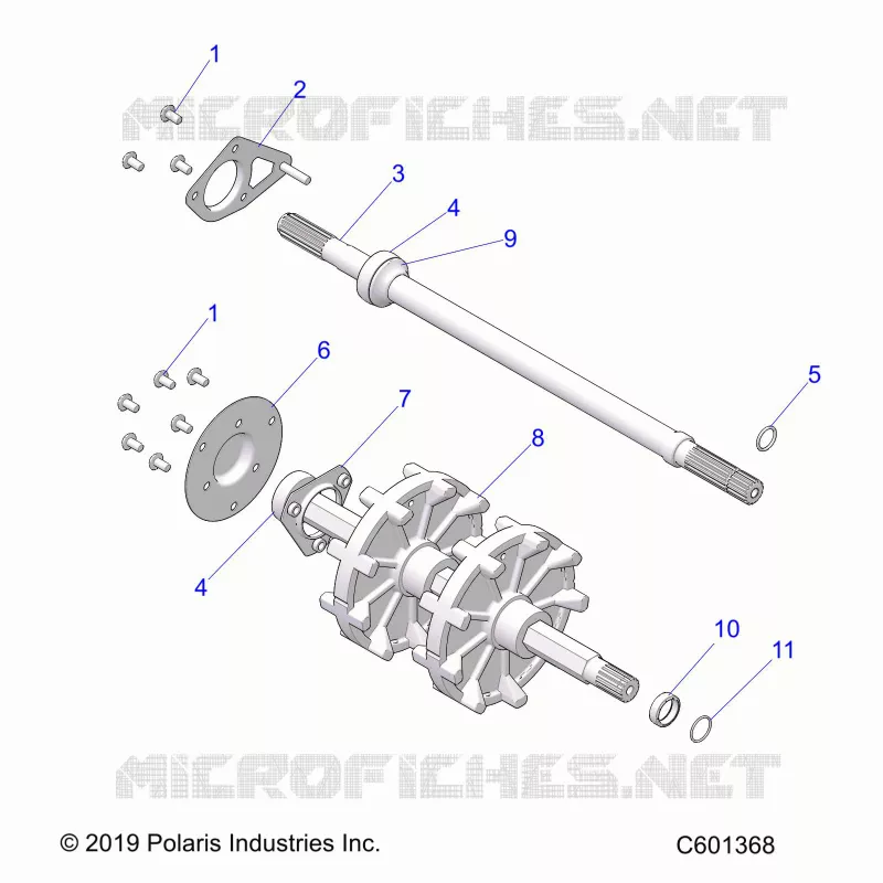 DRIVE TRAIN, JACKSHAFT AND ALBERO DI TRASMISSIONE