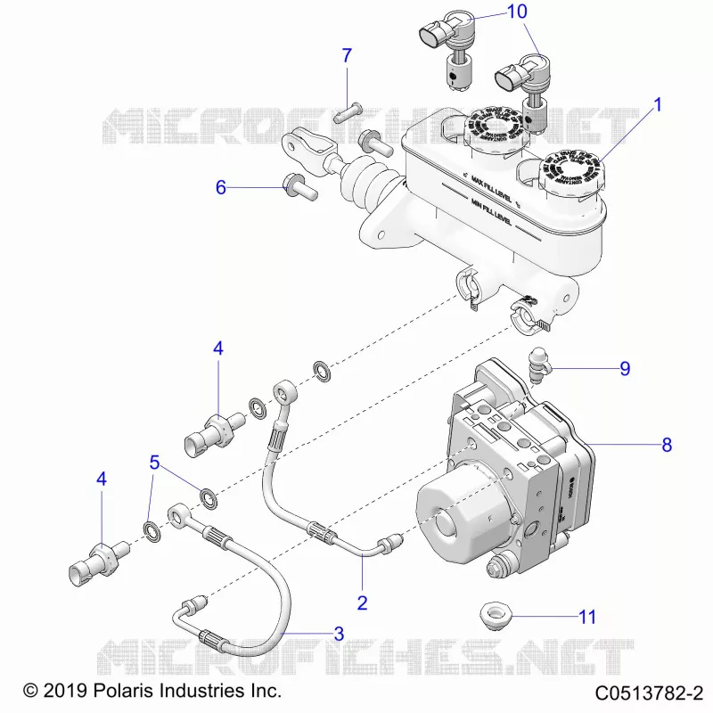 BRAKES, CILINDRO PRINCIPALE AND ABS MODULE
