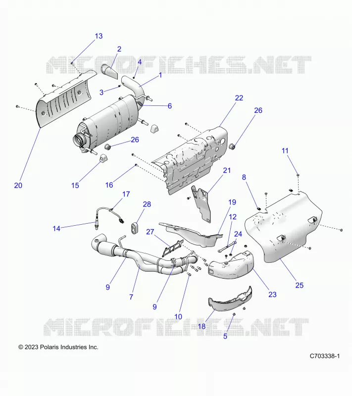 ENGINE, IMPIANTO DI SCARICO