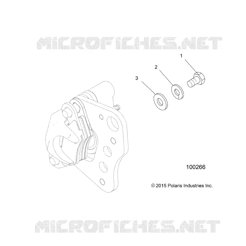 FRENO ANTERIORE CALIPER MOUNTING