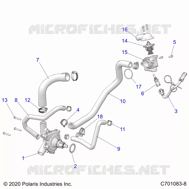 MOTORE, WATERPUMP AND BYPASS