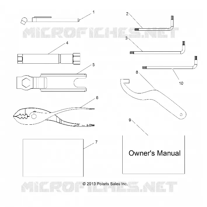 MANUALE DEL PROPRIETARIO AND TOOL KIT