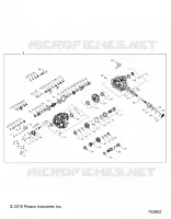 DRIVE TRAIN, PRINCIPALE SCATOLA INGRANAGGI INTERNALS