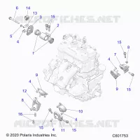 MOTORE, MOUNTING & LONG BLOCK