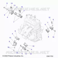 MOTORE, MOUNTING & LONG BLOCK