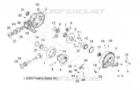 TRASMISSIONE, REAR GEARCASE
