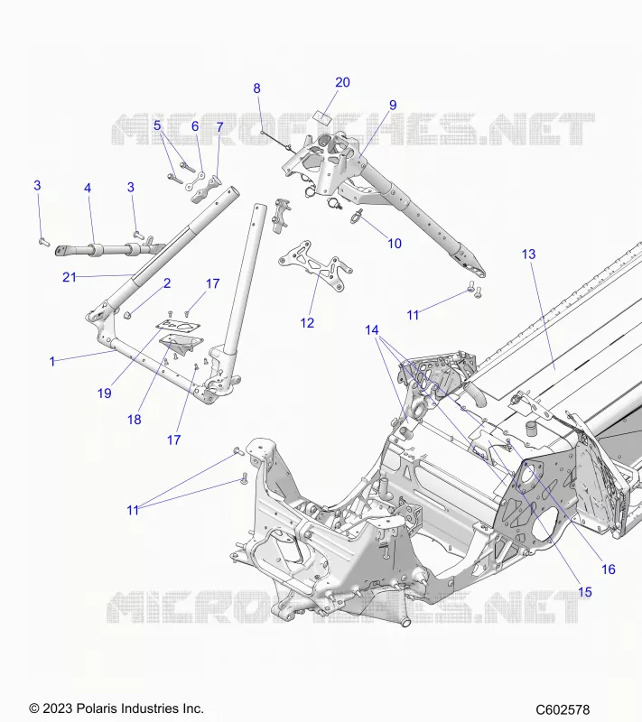TELAIO, TELAIO ASM. AND OVER STRUCTURE