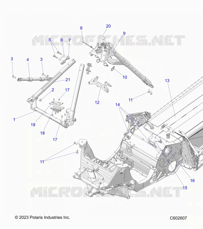 TELAIO, TELAIO ASM. AND OVER STRUCTURE