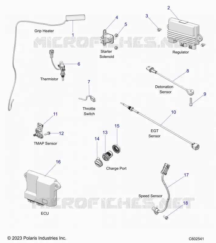 ELETTRICO, COMPONENTS