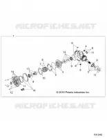 TRASMISSIONE, FRONT SCATOLA DEGLI INGRANAGGI INTERNALS
