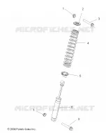 SUSPENSION, SHOCK ANTERIORE