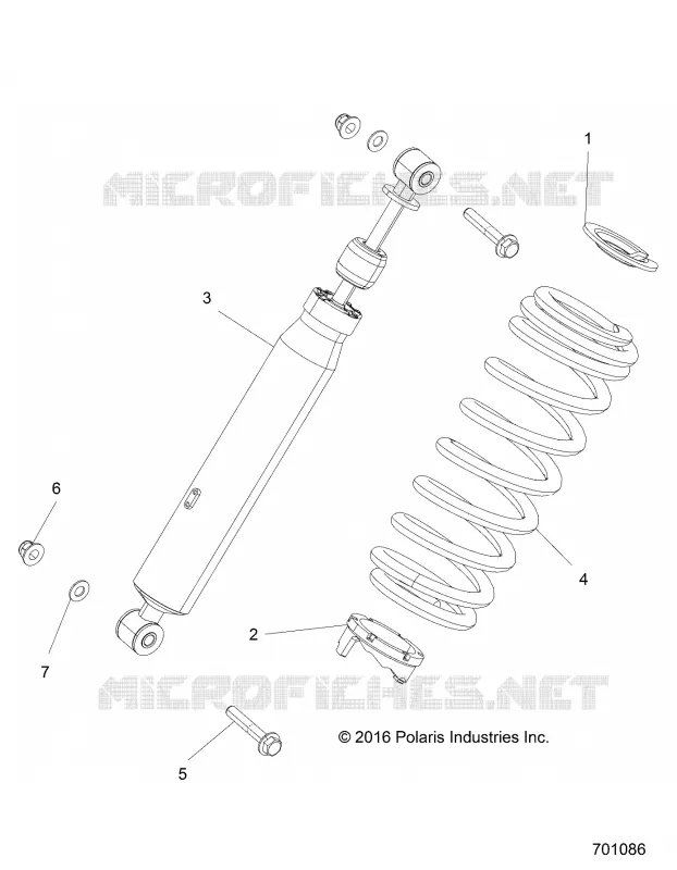 SOSPENSIONE POSTERIORE SHOCK MOUNTING