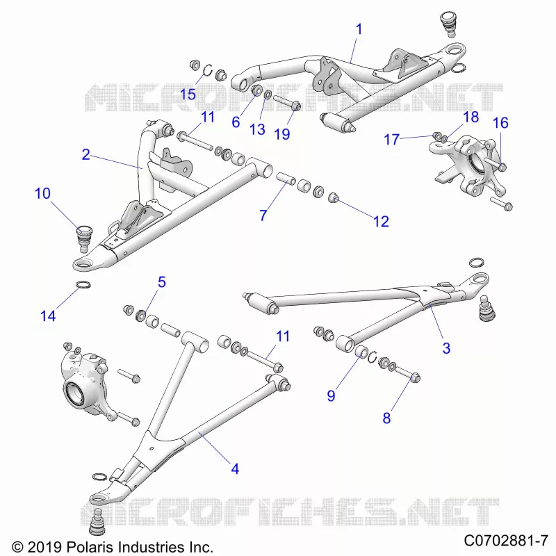 SOSPENSIONI ANTERIORI CONTROL ARMS
