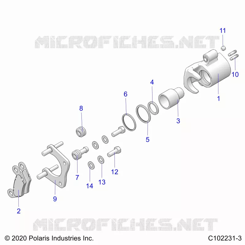 BRAKES, PINZA POSTERIORE