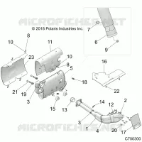 ENGINE, IMPIANTO DI SCARICO
