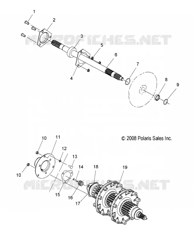 TRASMISSIONE, JACKSHAFT and ALBERO DI TRASMISSIONE