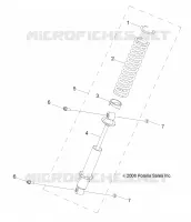 SUSPENSION, SHOCK ANTERIORE