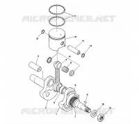 PISTONE AND ALBERO MOTORE