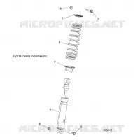 SUSPENSION, SHOCK ANTERIORE