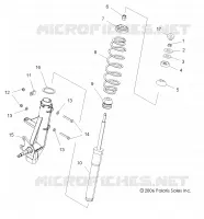 SUSPENSION, ANTERIORE MONTANTE
