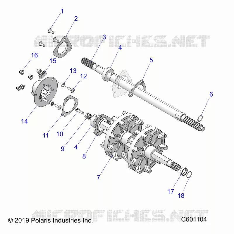 DRIVE TRAIN, JACKSHAFT AND ALBERO DI TRASMISSIONE