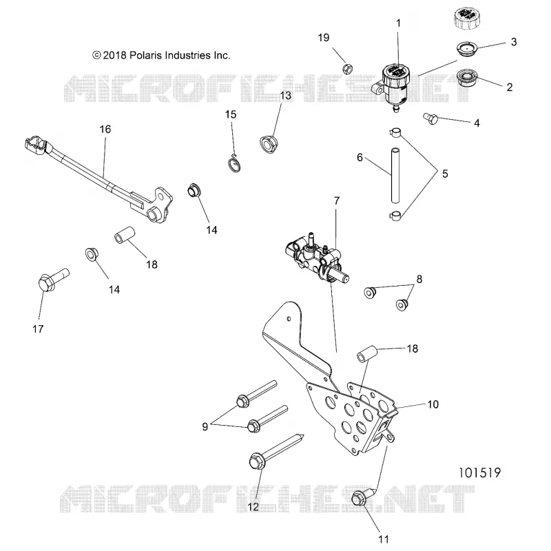 BRAKES, BRAKE PEDAL AND CILINDRO PRINCIPALE