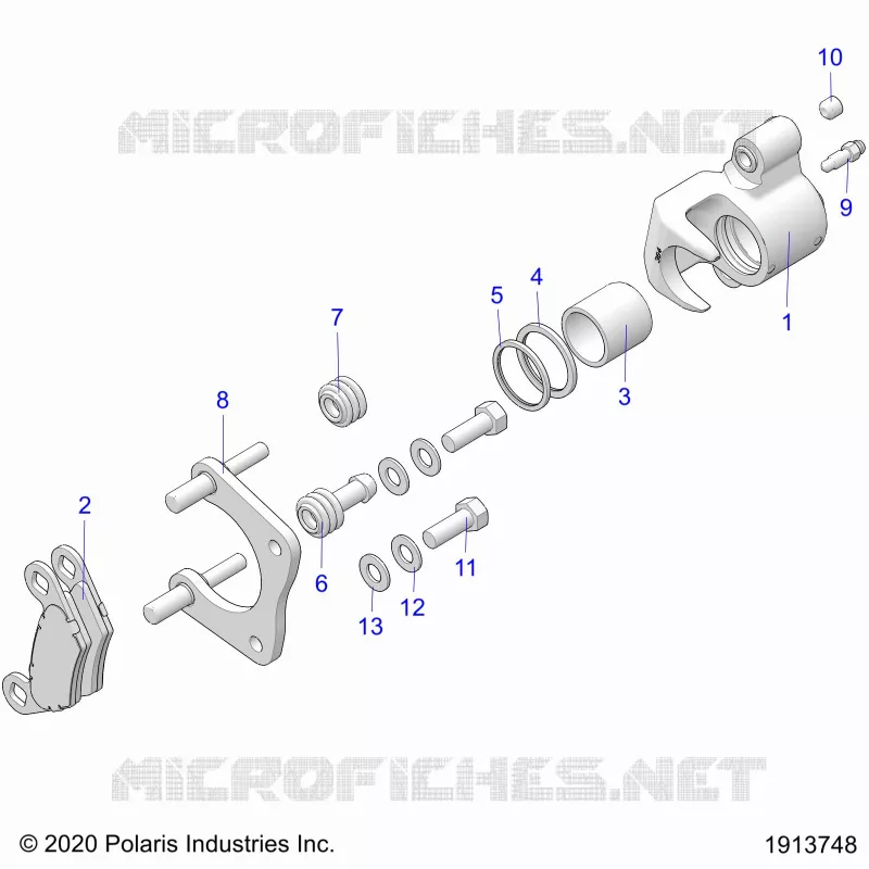 BRAKES, PINZA POSTERIORE