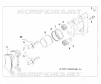 BRAKES, PINZA POSTERIORE