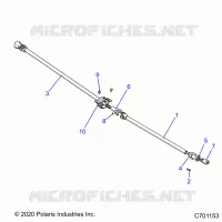 TRASMISSIONE, REAR PROP SHAFT