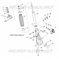 SUSPENSION, ANTERIORE MONTANTE