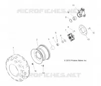 RUOTE, REAR TIRE AND BRAKE DISC