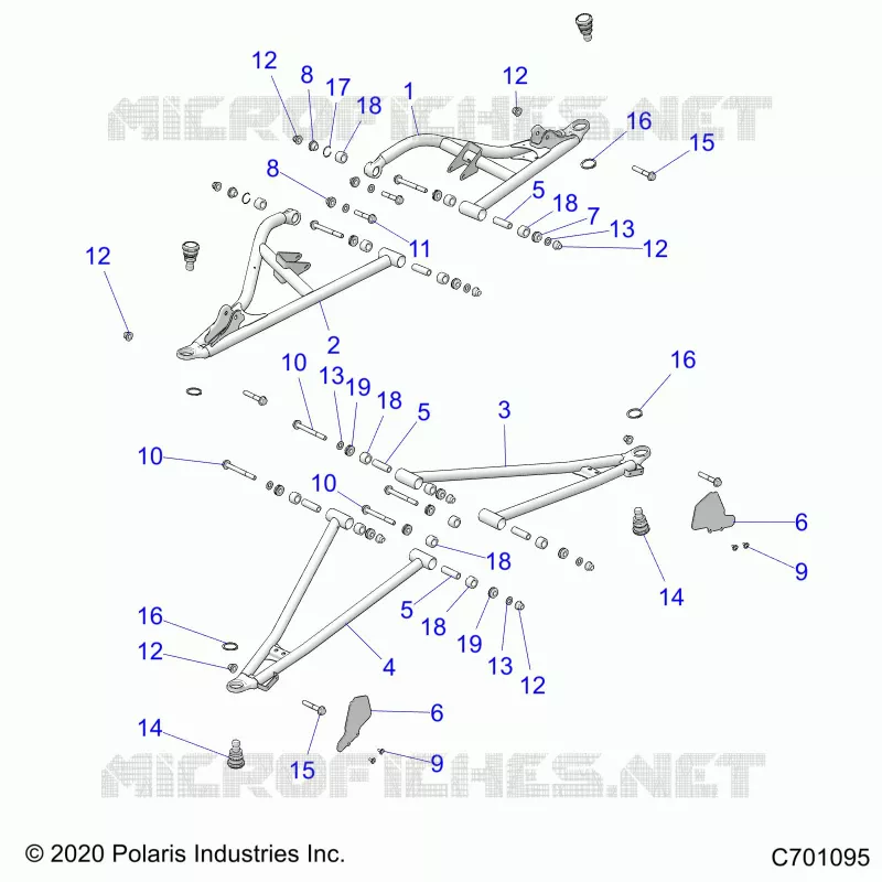 SOSPENSIONI ANTERIORI CONTROL ARMS