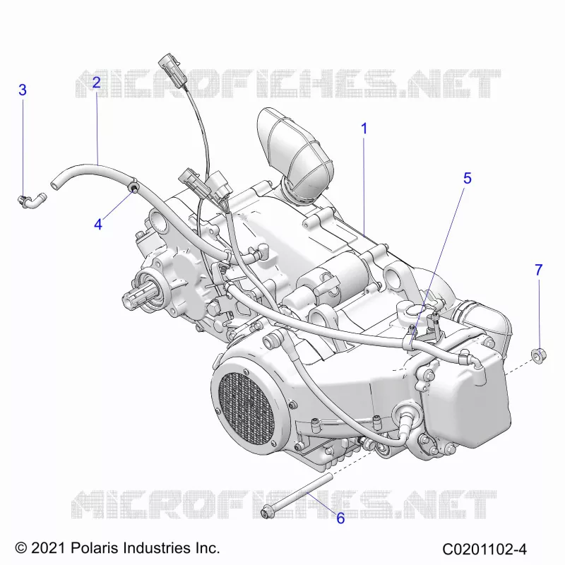 ENGINE, ENGINE AND TRASMISSIONE MOUNTING
