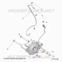 TRASMISSIONE, FRONT GEARCASE