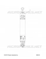 SUSPENSION, AMMORTIZZATORE POSTERIORE TRACK (7043047)