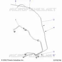 SISTEMA DI ALIMENTAZIONE CARBURANTES, FUEL LINES, STD.