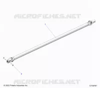 TRASMISSIONE, FRONT PROP SHAFT