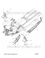 CHASSIS, PROTEZIONE FRIZIONE, FOOTRESTS AND RUNNING BOARDS