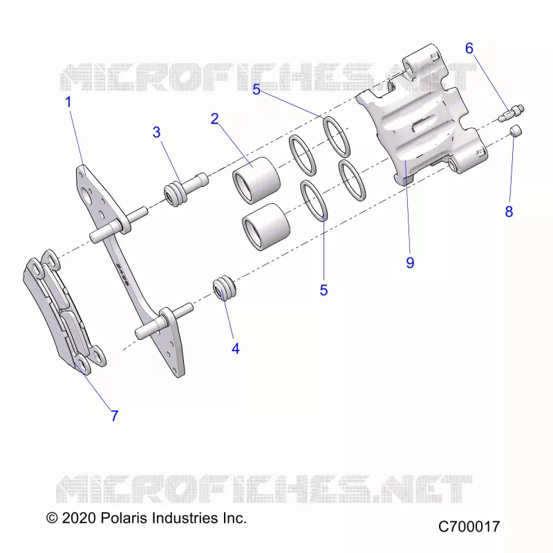 FRENO ANTERIORE CALIPER