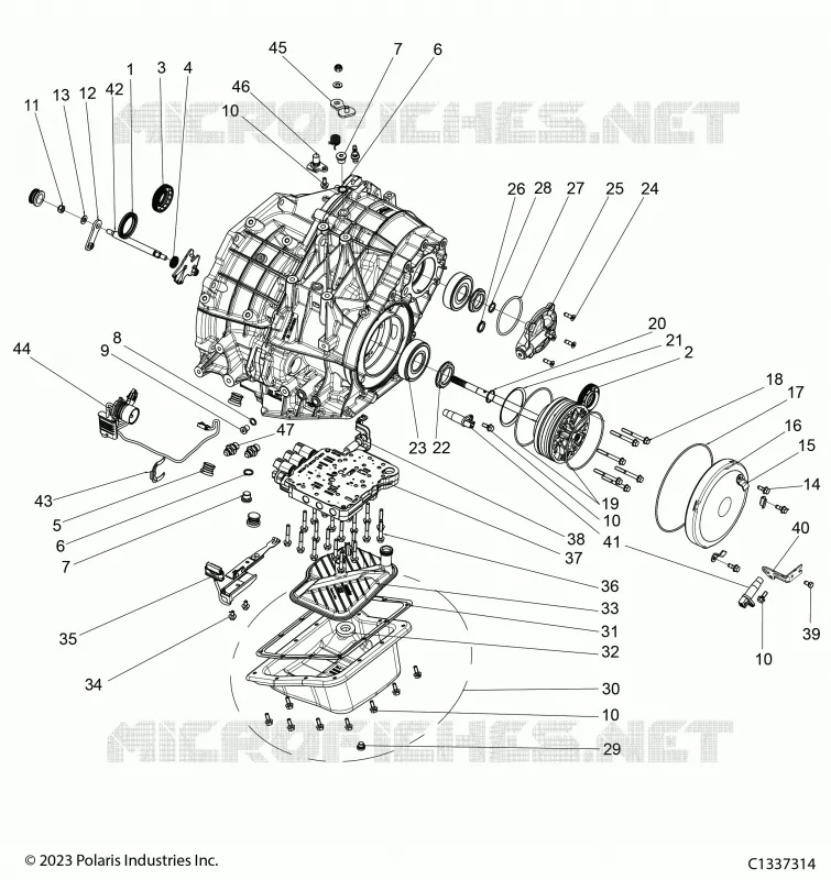 TRASMISSIONE, TRANSMISSION INTERNALS