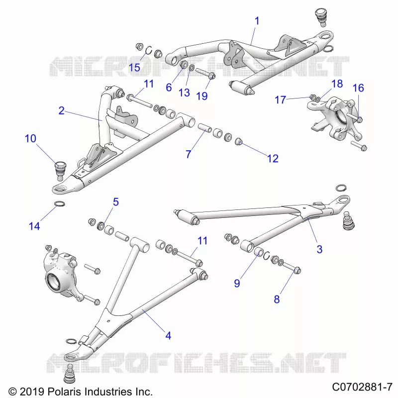 SOSPENSIONI ANTERIORI CONTROL ARMS