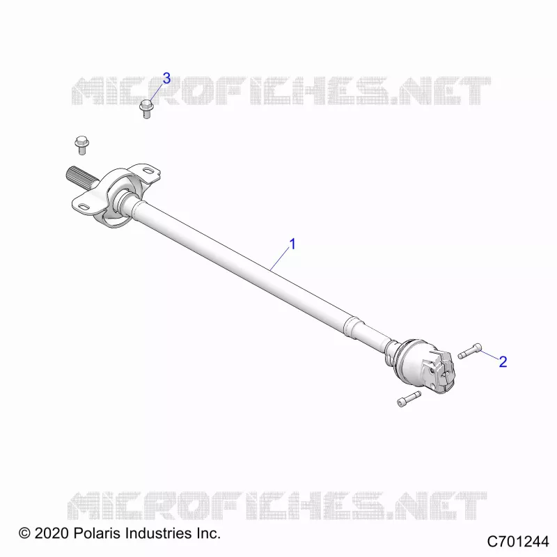 TRASMISSIONE, FRONT PROP SHAFT