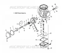 CARBURATORE, LOWER
