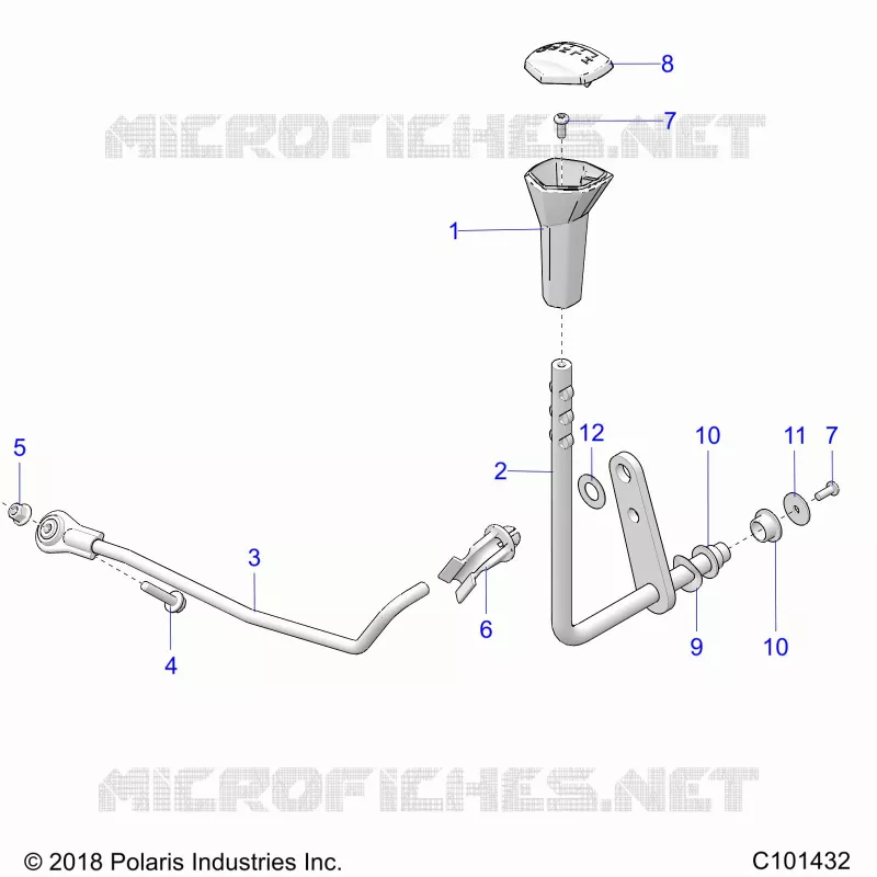 TRASMISSIONE, GEAR SELECTOR