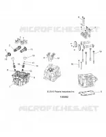 ENGINE, TESTA CILINDRO, CAMS AND VALVES