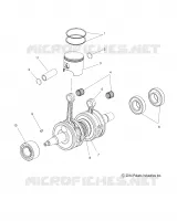 ENGINE, PISTONE   ALBERO MOTORE