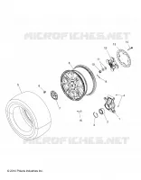 RUOTE, REAR AND HUB