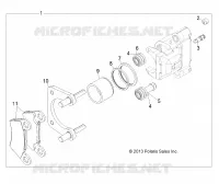 BRAKES, PINZA POSTERIORE