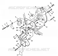 SCATOLA DEGLI INGRANAGGI   FRENO DI MONTAGGIO Trail Blazer W98BA25C (4945464546B012)