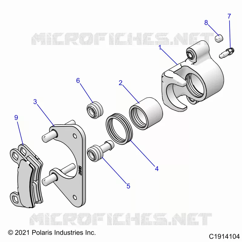 BRAKES, PINZA POSTERIORE